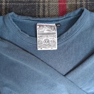 Jungmaven Blue Men's Sweater